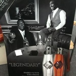 Pac and biggie poster. It's not paper or cardboard